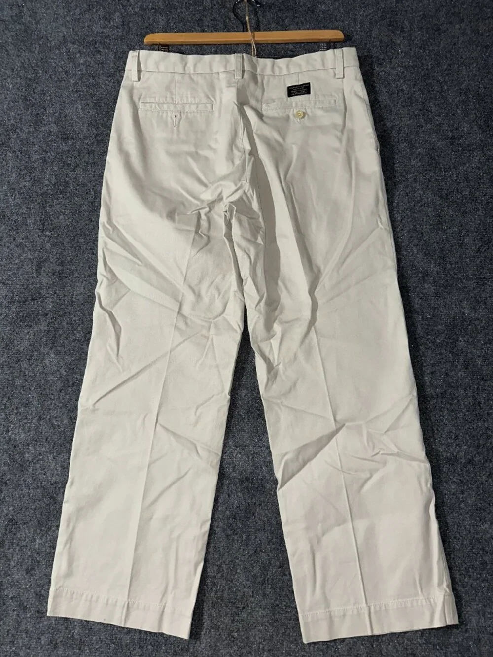 Banana Republic Pants Men 35 Dawson Relaxed Fit Chino Straight Leg Beige Cotton